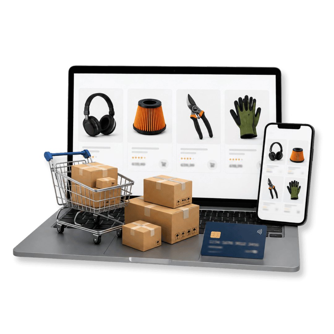 E-commerce con prodotti del catalogo B2Bdrop